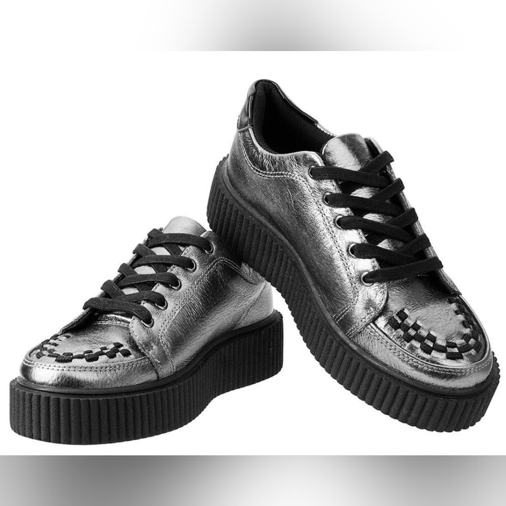 TUK Graphite Casbah Creeper EUC size 10 women's, 8 men's